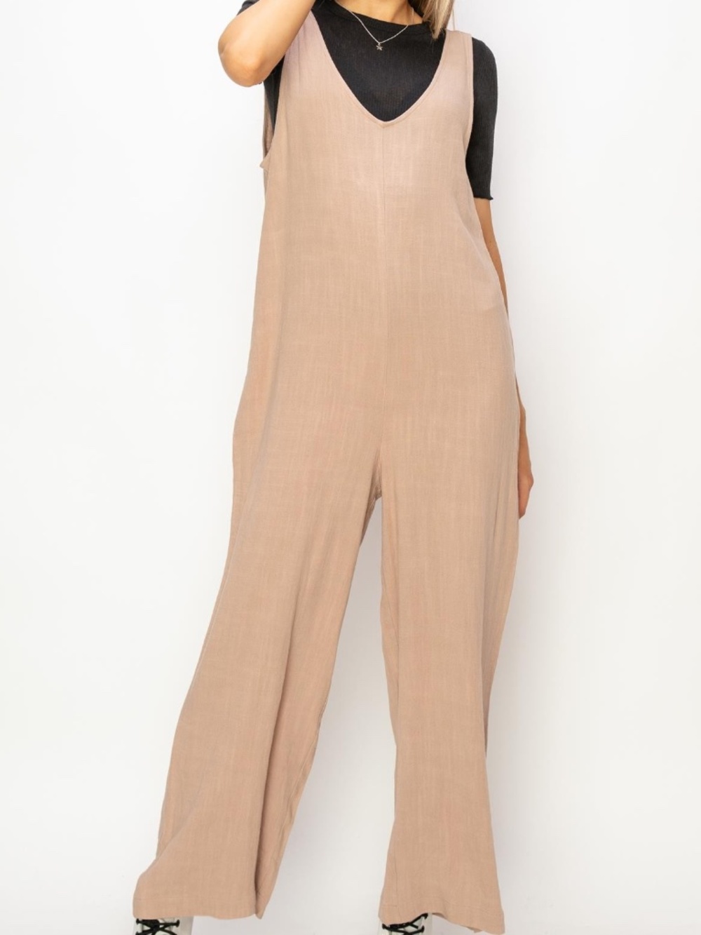 258 - Linen Jumpsuit